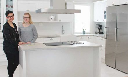 Kiintokalusteet ja kodinkoneet yhdessä paketissa