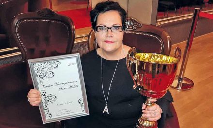 Anne Hölttä on Vuoden yrittäjänainen