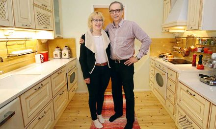 Aran keittiö kruunaa kodin