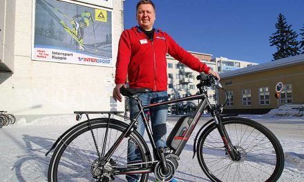 Sähköpyörä on Kuopion nopein kulkuväline