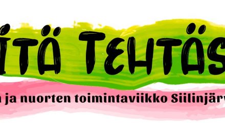 Mitä tehtäs? – Lasten ja nuorten toimintaviikko Siilinjärvellä