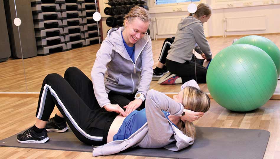 Lantionpohja kuntoon Fysioklinikalla