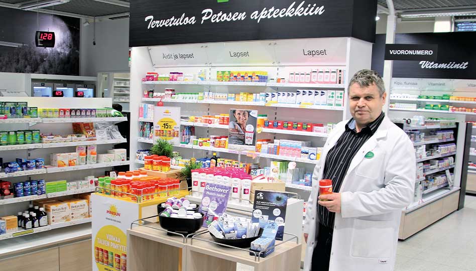 Asiakkaiden näköinen apteekki