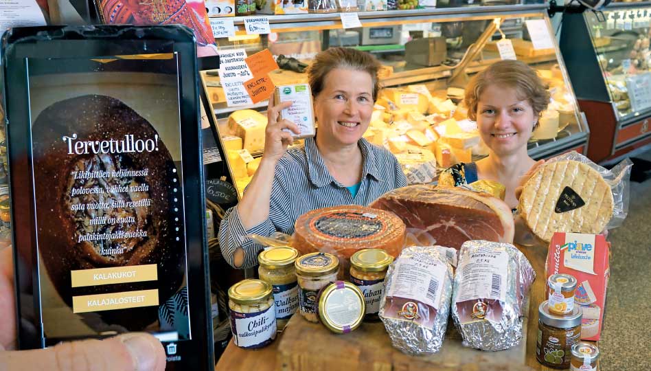 Ykkösherkkuja ja palkittuja kalatuotteita yhteisestä verkkokaupasta