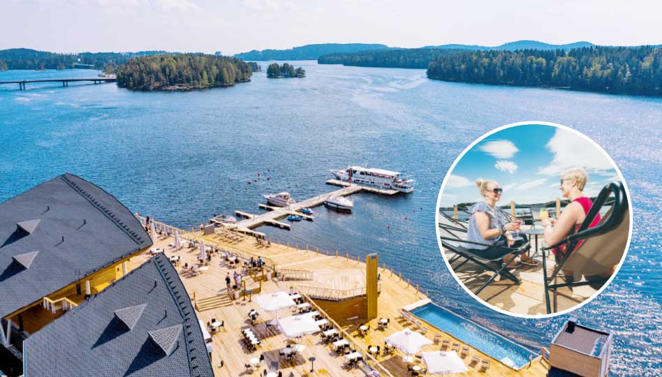 Arjen luksusta Kuopion Saanassa