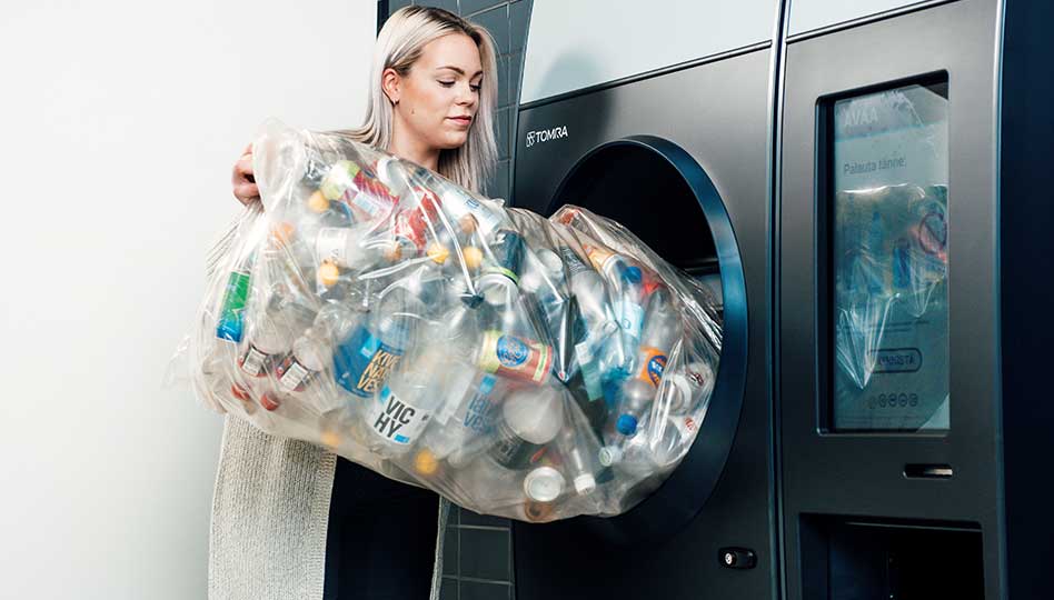 Suomen nopeinta pullonpalautusta