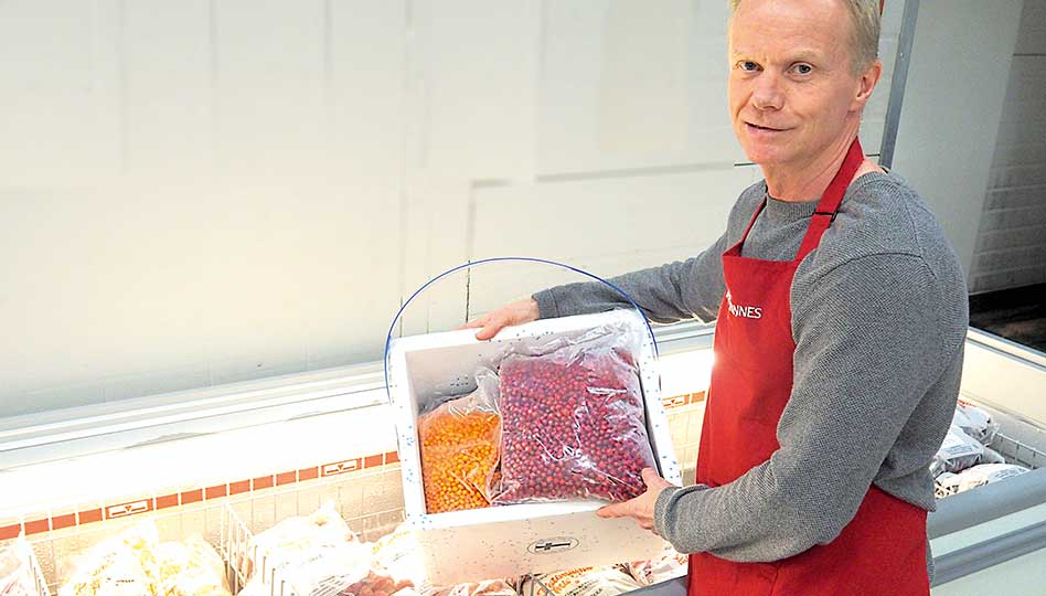 Lähimarjoja kotiovelle