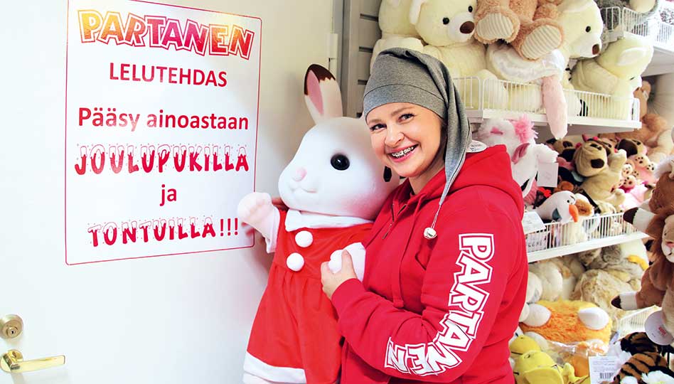Iloa, onnea ja leikin välineitä