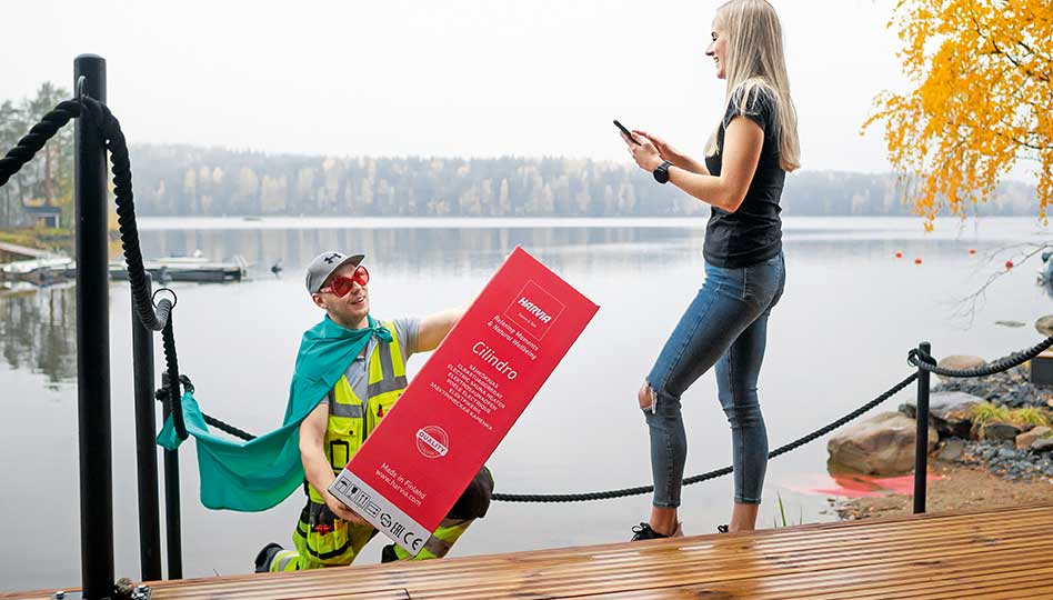 Asentaja parin klikkauksen päässä