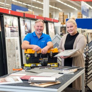 Remontoijan toimivat ratkaisut Laattapisteen Shop-in-Shopista Carlsonilta